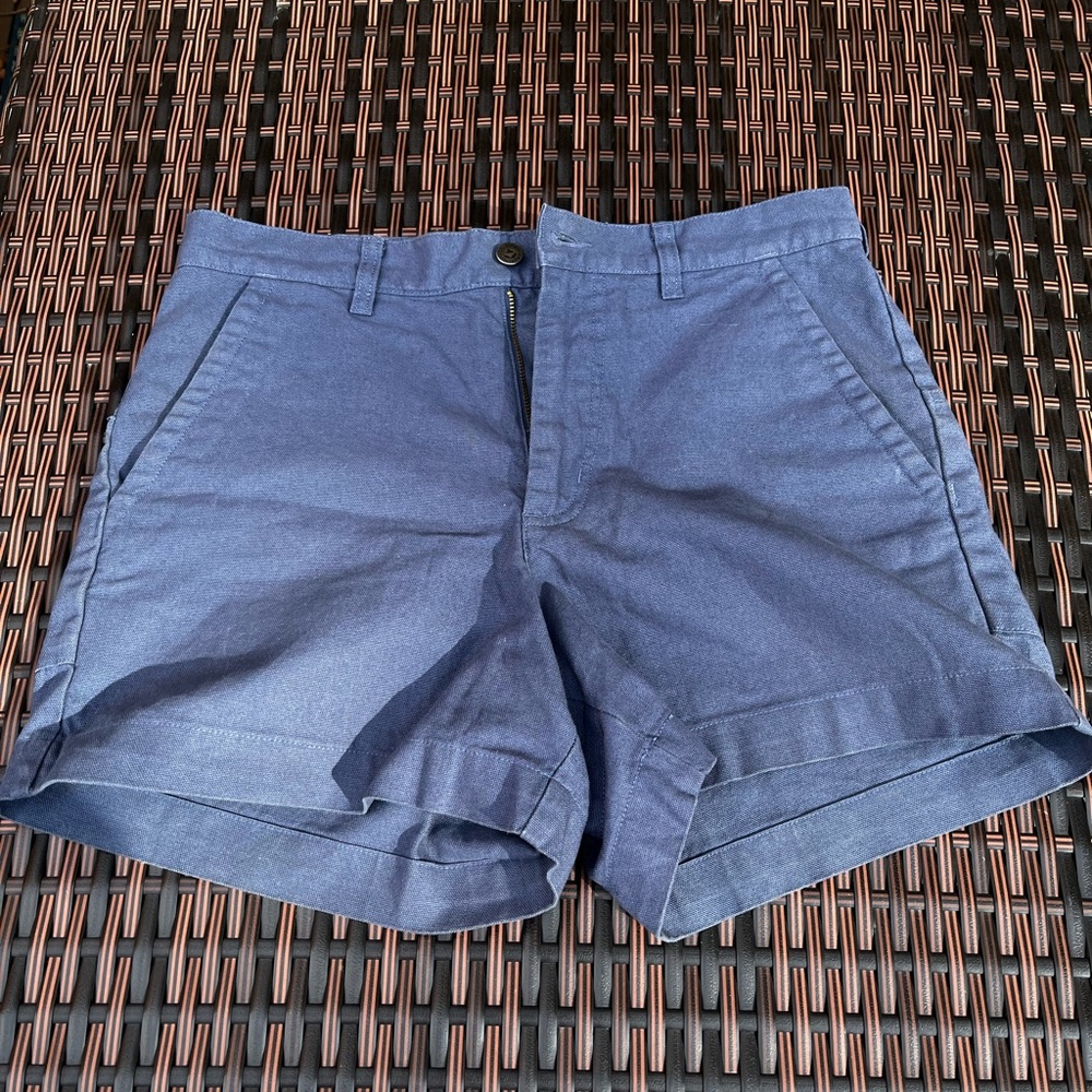 Patagonia Stand Up Shorts Organic Cotton Blue Size 32